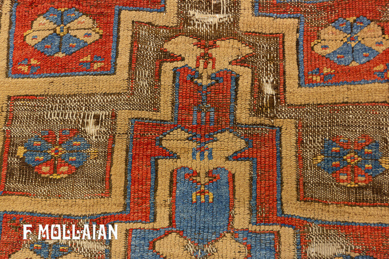 Antique Turkish Karapinar Rug n°:47446572